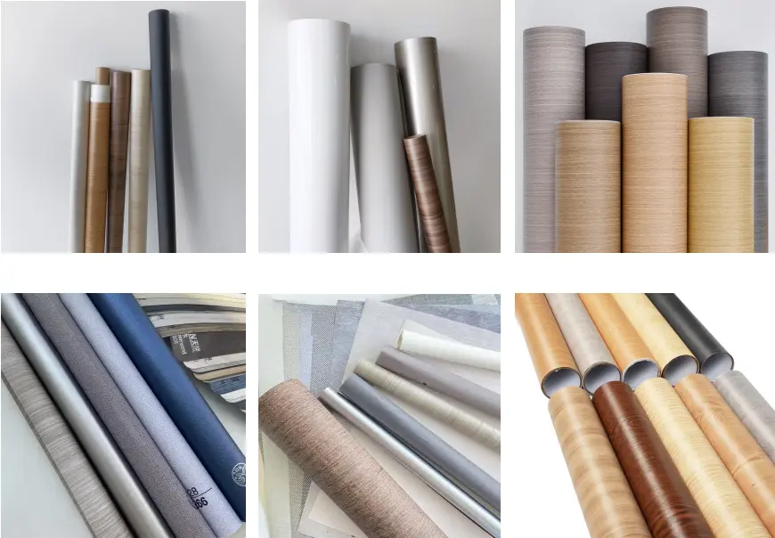 Classical Wood Grain Pp Decorative Film