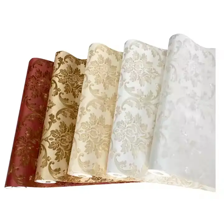 PVC Hejma Ornamado 3D Tapeta Filmo