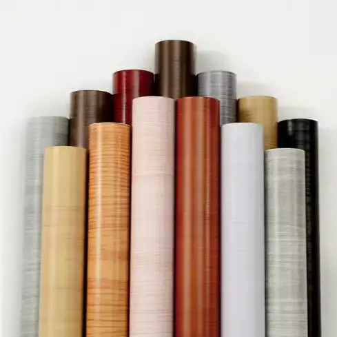 Akvorezista PVC -Ligno -Greno -Meblaro Renoviga Filmo
