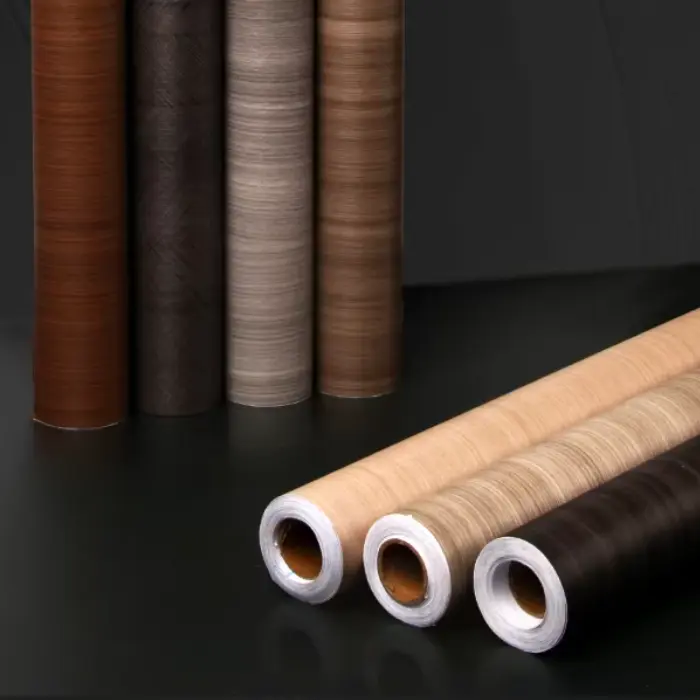 Ligna greno PVC -ornama filmo rulo